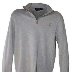 •Polo Ralph Lauren Pullover Quarterzip Sweatshirt•